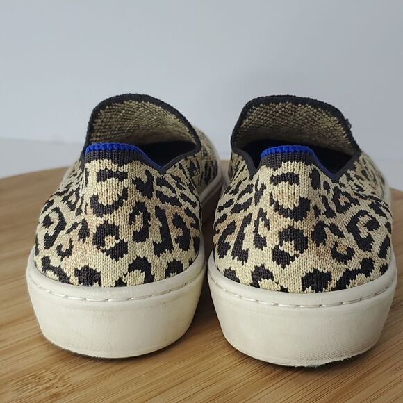 Rothy's Slip on Sneakers Animal Cheetah Print Women's Size 6 - Picture 5 of 10